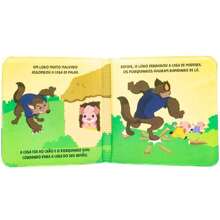 Kit 2 Bath Books For Children Fun And Learning In The Bath! - + Three Little Pigs - View 5