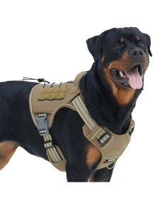 Arnés para perros grandes sin tirones, ajustable, con reflectantes, para trabajar, entrenar y controlar fácilmente a las mascotas, chaleco de arnés para mascotas - Multicolor - Ver 2