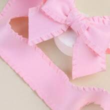 经典厚褶边丝带 DIY 蝴蝶结发饰服装高密度波浪边缎带 - 多色 - 查看 30