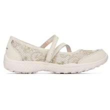 Skechers 女士运动休闲鞋，轻便玛丽珍通勤/运动鞋，37 码及以上建议订购小 0.5 码 - 自然色 - 查看 2