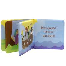 Kit 2 Bath Books For Children Fun And Learning In The Bath! - The Creation + Noah - View 7