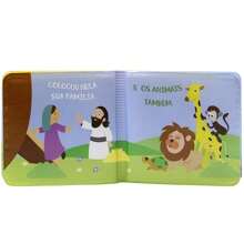 Kit 2 Bath Books For Children Fun And Learning In The Bath! - The Creation + Noah - View 6