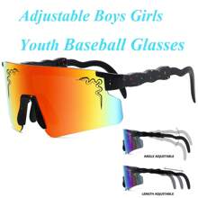 Gafas de béisbol de moda para jóvenes y adolescentes, gafas deportivas para exteriores para softbol, correr, senderismo, bicicleta, ciclismo, fútbol, para hombres y mujeres con rostros estrechos - DY - Ver 10
