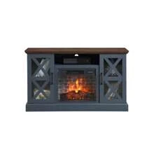 Mainstays Farmhouse Fireplace TV Stand For TVs Up To 55" - 米色 - 查看 4