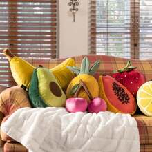 Phantoscope Fruit Shaped Pillows Series Throw Pillow, Fun Home Decor Of Fruit Themed Shaped Cushions, Decorative Shaped Pillow For Couch Bed