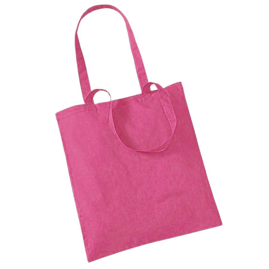 Westford Mill Promo Bag For Life 10 Litres (Raspberry Pink) - 100% Cotton - Hồng - Xem 1