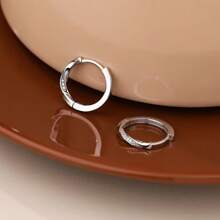 Moebius örhängen Sterling Silver Damsmycken - Moebius örhängen - Visa 5