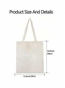 1pc Customized Photo Canvas Bag, Personalized Tote Bag,Customizable Pictures And Text, Foldable, Large Capacity&Lightweight, Stylish Versatile,For Women, School Bag/College Backpack Ideal Gifts For Her Women, Rookies & White-Collar Workers, Girlfriend, Pink Girls For Graduation, For Weddings,All-Purpose,Large Capacity,Versatile,Multifunction,Colorful,Cute,Adorable,Contracted,Funny,Kawaii,Y2K,Minimalist,Commuting,Business Casual,Basics,Custom,Personalized,Unique,Customized,Ideal Gifts For Him,Ideal Gifts For Her,Her,Family,Friends,Girlfriend,For Anniversaries,For Birthdays,For Holiday/ Vacation,For Outdoors/Outings/Travel/Hiking/Stadium/Sports/Climbing,For Business/Commute/Work/Office,Vacation