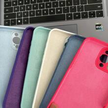 Angel Eye Silicone Case For IPhone 11 12 13 14 15 16 Pro Max Cover Premium Skin Feel Phone Case - Màu đỏ - Xem 9