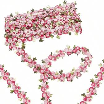 5 码小花贴花，适合装饰相框、包包