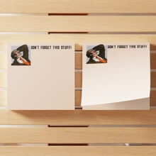 4pcs Funny Office Sticky Notes 3x3 Inch 50 Sheets Funny Office Note Pads Adhesive Funny Office Sticky Notes For School Office Home Supplies Students Teachers Gift - A - View 8