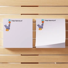 4pcs Funny Office Sticky Notes 3x3 Inch 50 Sheets Funny Office Note Pads Adhesive Funny Office Sticky Notes For School Office Home Supplies Students Teachers Gift - A - View 7