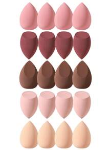 50 Stücke/Set Make-up Schwamm Set, Make-up Blender, professionelle Make-up Blending Schwämme Großhandel, weiche Abdeckungs-Schwämme, Makeup-Tools für Foundation, Puder, Toner
