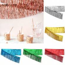 Trang trí tua rua, hoàn hảo cho đám cưới, sinh nhật, tiệc tùng, Giáng sinh, năm mới và các ngày lễ khác. - Nhiều màu - Xem 7