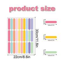 1 件卡通自粘墙纸，彩色波尔卡圆点装饰，适用于卧室、育儿室、儿童房（如需覆盖整面墙，请订购多份）