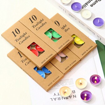 10st/20st, romantiskt runt teljus, lämpligt för förslag, bekännelser, bröllop, trädgårdar, hotell, vattenkokare, födelsedagar, festtillbehör