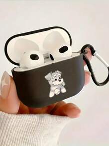 可爱狗耳耳机盒兼容 iPhone、AirPods 1/2、AirPods 3/Pro/Pro2、无线耳机保护套、送给男朋友/女朋友的礼物 - 彩色 - 查看 6