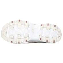 Skechers Giày thể thao nữ D'LITES Series, giày sneaker đế cao kiểu retro, màu trắng, thích hợp đi bộ/đi làm. Khuyến nghị nên đặt size nhỏ hơn một size. Mã sản phẩm: 896121-NTMT - Nhiều màu - Xem 6