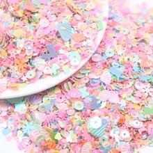 AB Mix Sequin For Craft Flower Shell Sequins Paillettes DIY Confetti Coser Accessories Manicure Art Decor 20gram/Bag