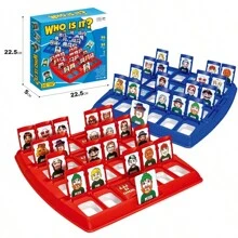 Gioco da tavolo "Chi è? Persone e animali domestici | Gioco di indovinelli"