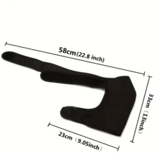 Ultimate Shoulder Recovery Brace - Adjustable Compression Sleeve For Shoulder Stability, Injury Relief, Slip-On Closure For Men And Women - Black - View 6