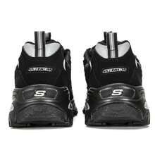 Skechers D'LITES 1.0 Casual Shoes Chunky Sneakers, Shock Absorbing Breathable Women's Walking Shoes, For Size 37 And Above We Recommend Ordering Half A Size Down, 66666179-BKW