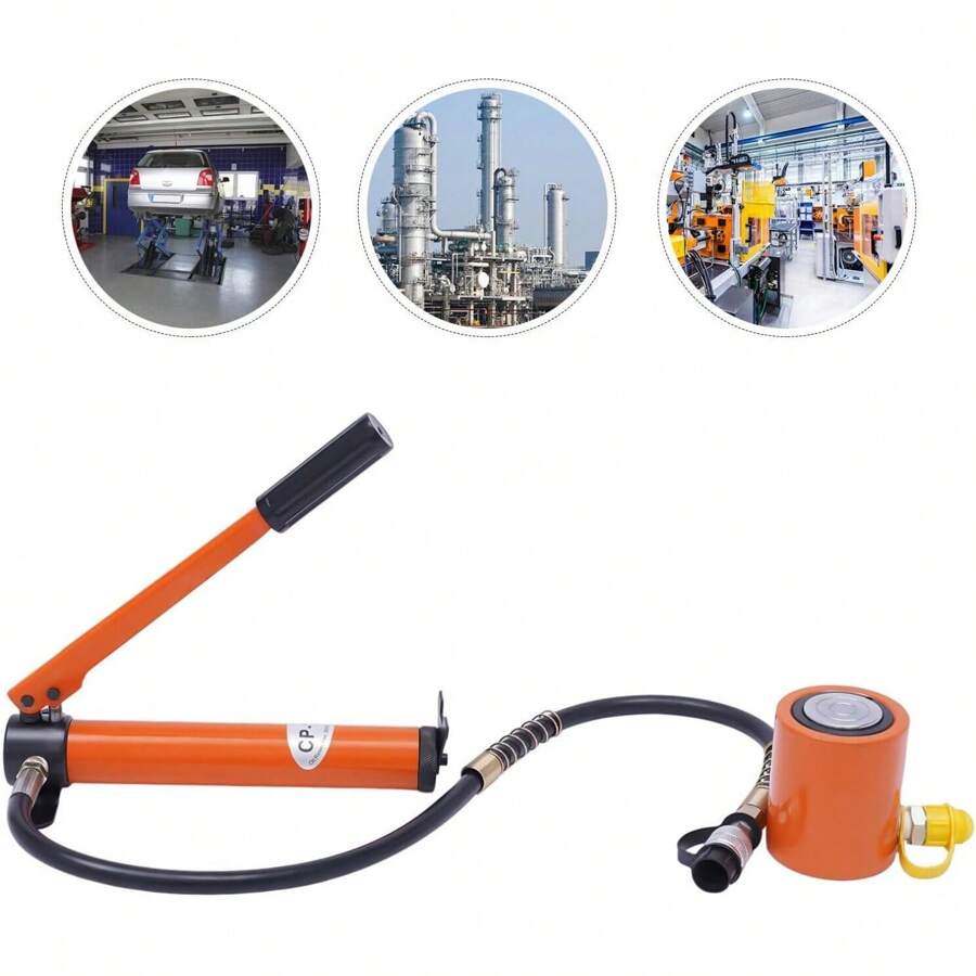SHZICMY 20Ton 350CC Handheld Hydraulic Hand Pump Hand Operated Pump ...
