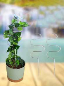 1pc Plant Trellis, Grapevine Climbing Support Decorative Frame For Garden, Home Decor, Potted Plant Gift