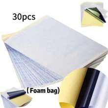 100pcs Professional Tattoo Transfer Paper - High Quality Template Transfer, Easy Tattooing - Advanced Thermal Carbon Copy Machine - Durable And Compatible With Tattoo Supplies