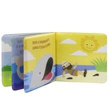 Kit 2 Bath Books For Children Fun And Learning In The Bath! - David and Goliath + Jonah - View 7