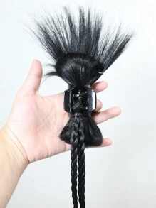 1 PC Messy Bun Claw Clip Hair Bun Women Extension Bun Claw Clip Ponytail Wig, Stylowy wysoki kucyk dodaje objętości, uniwersalny dodatek do włosów na każdą okazję
