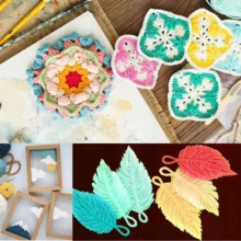 12pcs Small/Large Size Multi-Color Wool Ball Set For Handicrafts Diy Knitting Scrapbooking.Hand-Knitted Wool, Suitable For Daily Knitting, Handicrafts, DIY Crafts, Etc., DIY Scarf Clothes (Random Colors) - Multicolor - View 4