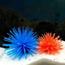 1pc Realistic Artificial Sea Urchin For Stunning Aquarium Landscapes And Decorations - Purple - View 5