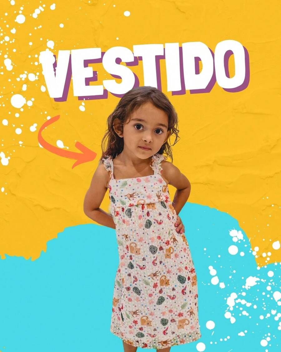 VESTIDO TULE POA