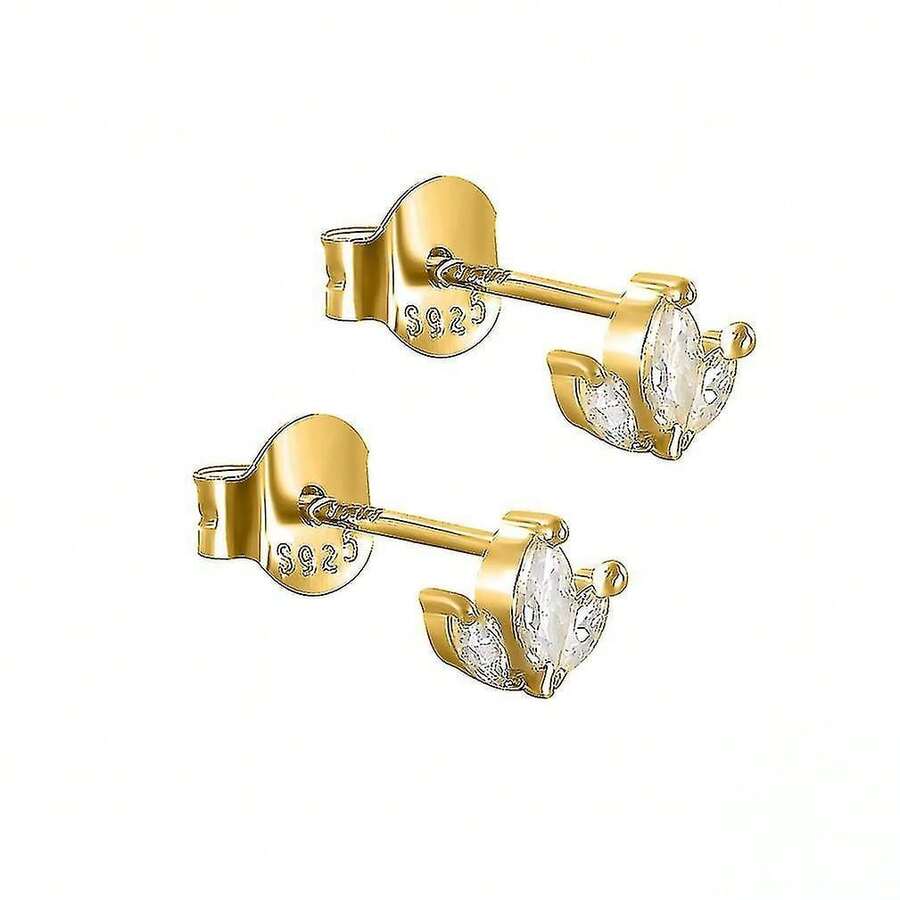 Orecchini Nappa Orecchio Circondato Asimmetrico S925 Clip Orecchio Ciondoli Orecchio per la Cerimonia