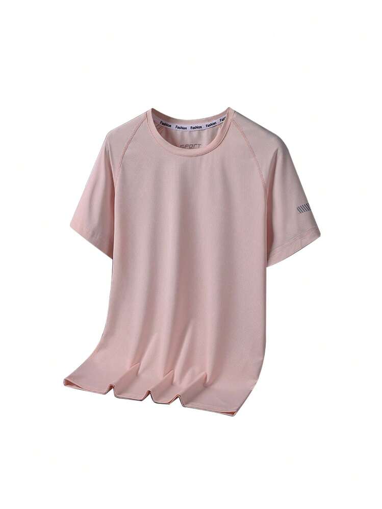 [春夏] 女士户外速干短袖跑步运动透气轻便训练上衣T恤 - 彩色 - 查看 3