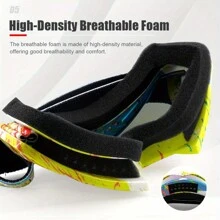 Óculos de Motocross Nafeib PC Lens, Óculos de Moto, Óculos de Moto ATV, Óculos de Esqui, Óculos à Prova de Vento, Óculos de Corrida, Óculos de Proteção para Esportes de Inverno ao Ar Livre, Óculos à Prova de Vento e Areia para Uso Decorativo Comum, Presentes do Dia dos Namorados, Presentes de Ano Novo, à Prova de Vento para Esqui na Neve