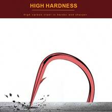 FTK 50pcs/100pcs Fishing Hook SODE Barbed Fishhook Baitholder Fly Fishing Tackle AD Sharp Ringed Carp Hook GAC