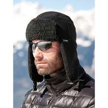 Result Mens Winter Thinsulate Sherpa Hat (Black) - 100% Polyester - Black - View 2