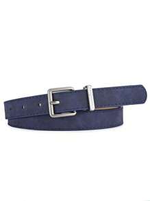 1 pièce Ceinture vintage en PU à boucle déchirée pour femmes, convient aux jeans et robes, accessoire décoratif polyvalent pour l'automne, l'automne et Halloween - A - Voir 6