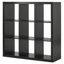 Better Homes & Gardens 9-Cube Storage Organizer, Solid Black - Black - View 2