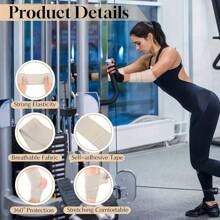 1 szt. Elastyczny bandaż kompresyjny na kostkę, nadgarstek, kolano, łydkę i udo, sportowy bandaż, ochraniacz, akcesoria do ćwiczeń, wsparcie kolan, sportowe ochraniacze na kolana, ochraniacze na kolana do ćwiczeń