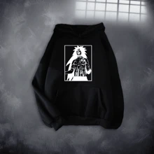 Sudadera Madara Oversize Moda Urbana - Negro - Ver 1