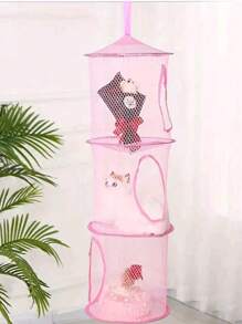 1pc Stuffed Animal Net Or Hammock, 3 Compartments Hanging Stuffed Animal Storage Toy Net Hammocfor Bedroom Home Decor Bedroom, Organizer, Home Storage, For White T-Shirt Women, Black Pants Women, Ladies Winter Clothes, Dress, Winter Clothes For Ladies, Elegant Woman Dresses, White Shirt For Ladies, Long Sleeve, White Jumpsuit For Women, Spring Dresses For Women, Spring Outfits For Women, Spring, Spring Clothes, Minimalist, Summer Tops Storage