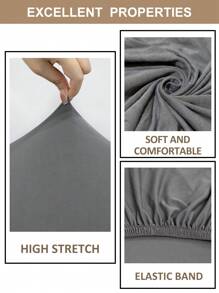 1/2pcs Washable Rectangular Tablecloth, Suitable For Outdoor Party & Camping, Folding & Elastic Tablecloth, Durable Polyester Fabric, For Home Decor, Sizes: 4ft/ 6ft/ 8ft