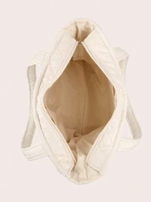 1 件大号多功能时尚心形妈咪单肩包、旅行背包、带隔层的尿布包、孕妇和婴儿礼品袋、大容量 - 彩色 - 查看 9