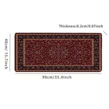 1 tấm lót bàn kiểu Bohemian kèm tấm lót chuột - 35.4x15.7 inch, kích thước cực lớn, thiết kế hai mặt theo chủ đề Bohemian, với họa tiết retro Bohemian, đế cao su chống trượt, hỗ trợ cổ tay, bề mặt polyester có thể giặt được, nhiều màu sắc và họa tiết retro nghệ thuật Bohemian, lý tưởng cho dàn máy chơi game và những người yêu thích phong cách Bohemian. Phụ kiện bàn làm việc, đồ dùng văn phòng, tấm lót bàn, tấm lót chuột. - Nhiều màu - Xem 10