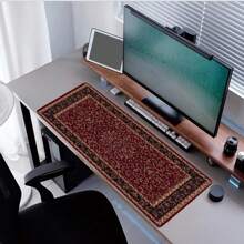 1 tấm lót bàn kiểu Bohemian kèm tấm lót chuột - 35.4x15.7 inch, kích thước cực lớn, thiết kế hai mặt theo chủ đề Bohemian, với họa tiết retro Bohemian, đế cao su chống trượt, hỗ trợ cổ tay, bề mặt polyester có thể giặt được, nhiều màu sắc và họa tiết retro nghệ thuật Bohemian, lý tưởng cho dàn máy chơi game và những người yêu thích phong cách Bohemian. Phụ kiện bàn làm việc, đồ dùng văn phòng, tấm lót bàn, tấm lót chuột. - Nhiều màu - Xem 5