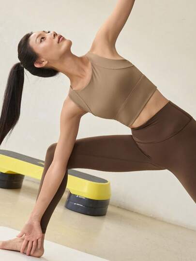 Sports BH Fixed Shock Absorbing Yoga Vest Running Training Fitness view 6