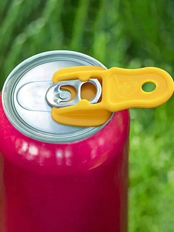 1 Abridor de Latas Portátil para Refrigerantes, Abridor de Latas Fácil, Ferramenta Simples para Abrir Latas, Acessório Significativo para Festas, Higiênico e Diferenciado